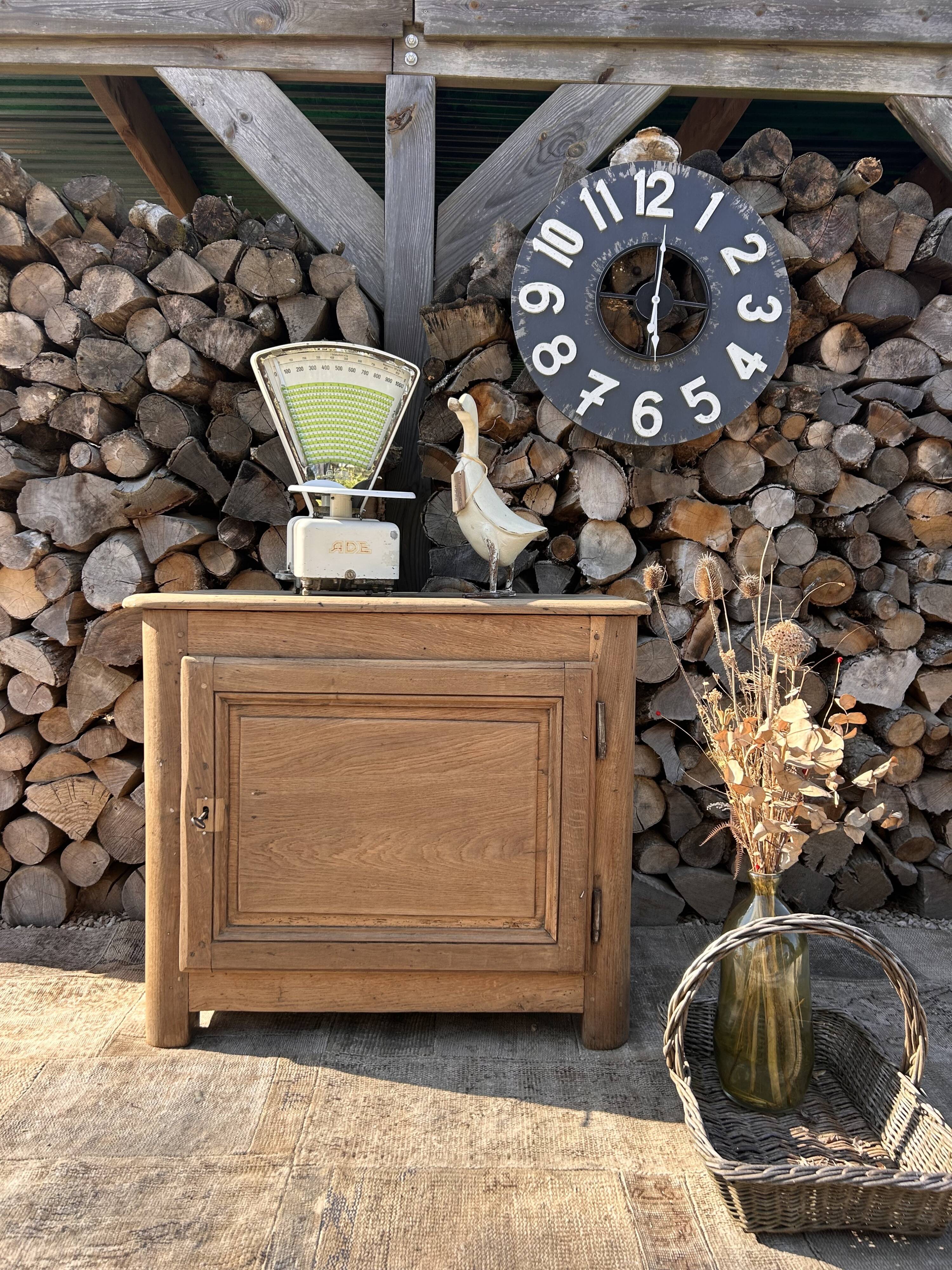 Solid wood confiturier / Renovated antique storage furniture