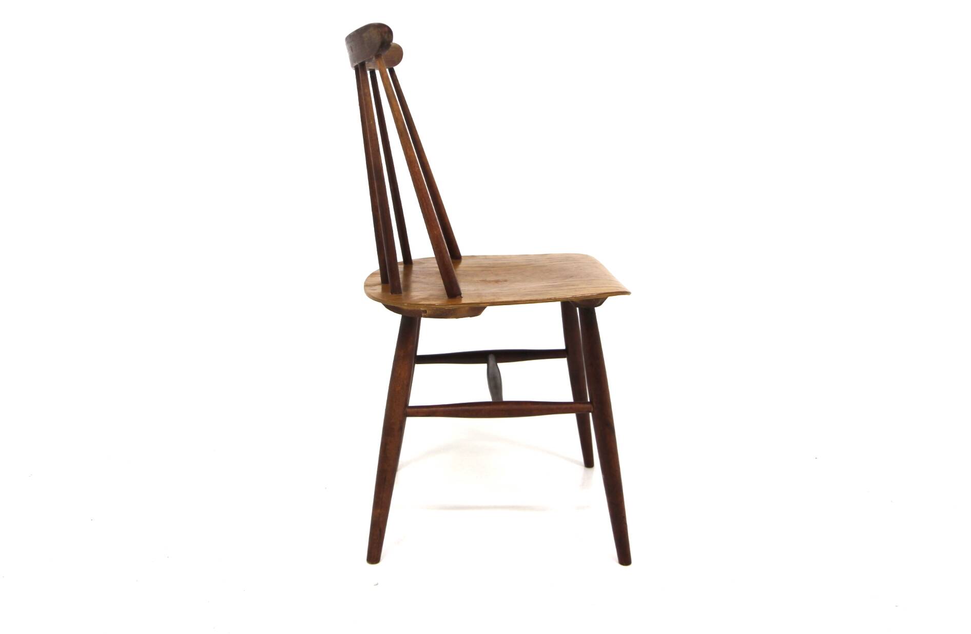 Scandinavian "pinnstol" Fanett chair by Ilmari Tapiovaara, Sweden, 1960