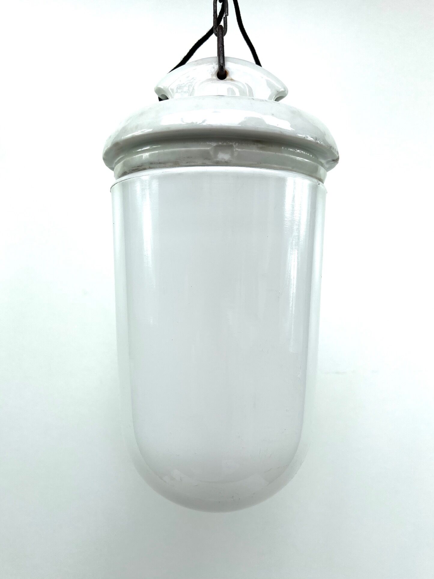 Opaline hanging height 31 cm diameter 14 cm general electric