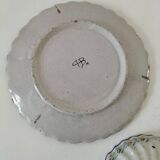 Covered cheese dish in Quimper earthenware – late 19th, early 20th century