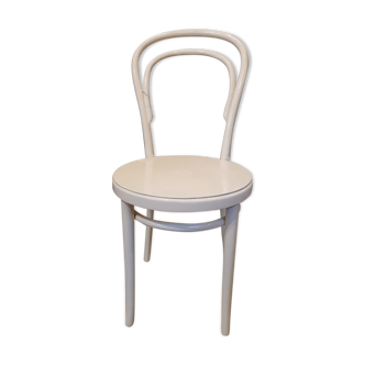 White Thonet bistro chair