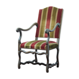 Louis XIII walnut sheep bone style chair