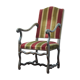 Louis XIII walnut sheep bone style chair
