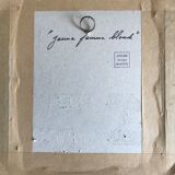 Young blonde girl, pastel on paper by Georges Marchou.