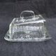 Art Deco Сrystal/Glass Cheese/butter Dome with lid, circa 1930-40, Belgium