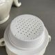 Old coffee pot with ceramic filter