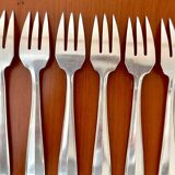 Ravinet d'enfert fish service, 12 place settings with serving cutlery