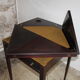 Table à jeux dite table mouchoir début XX ème