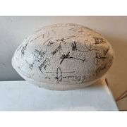 Ballon de rugby officiel coupe du monde 91 all blacks signé