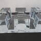 Vintage crystal plate warmer