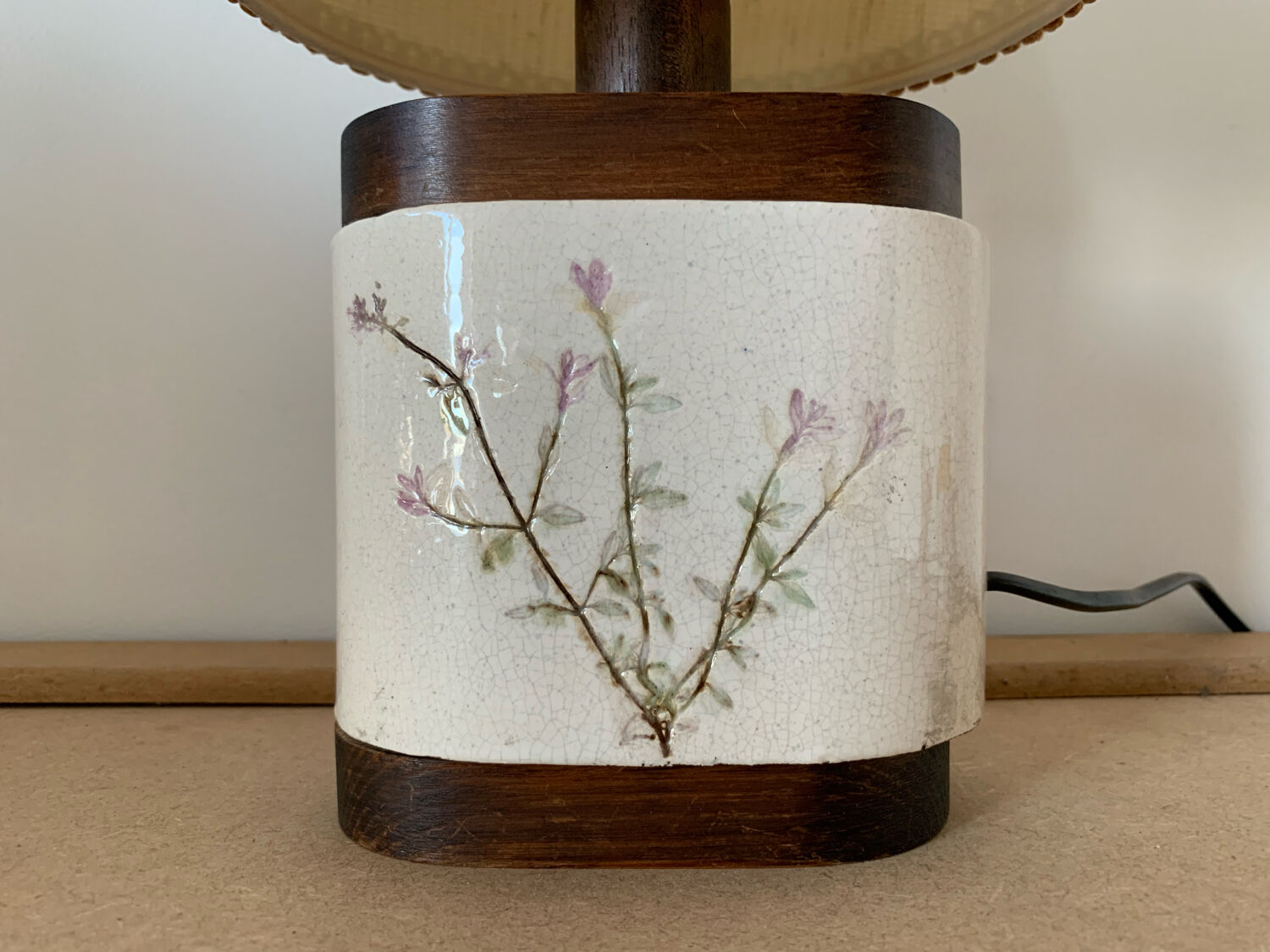 Old Raymonde Leduc lamp