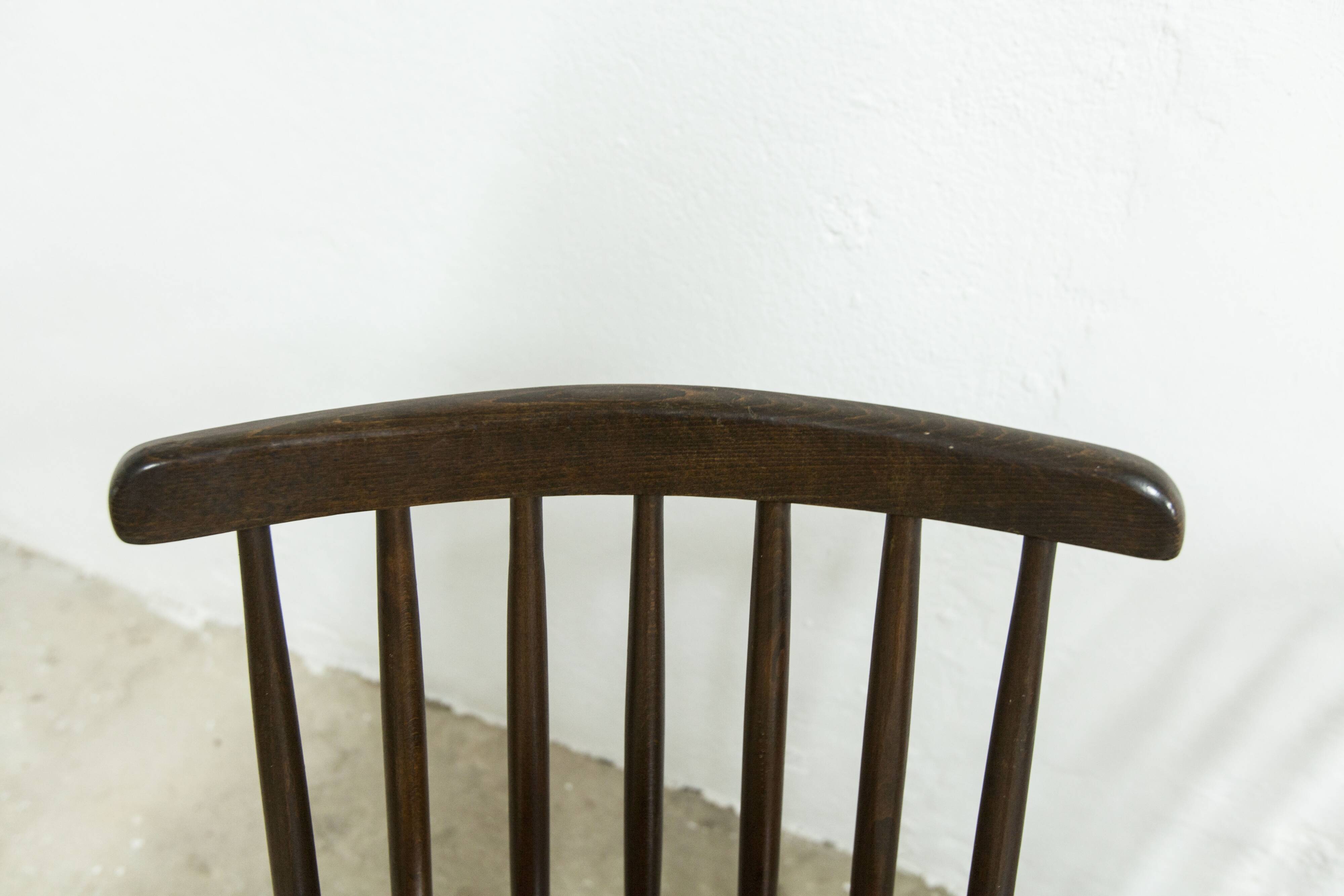 Lot de 4 chaises swr fanett de Ilmari Tapiovaara