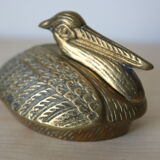Brass pelican box