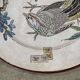 Round dish in fine earthenware from the Bordeaux Vieillard factory - 19th century