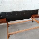 Lit scandinave en palissandre