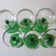 6 glasses of white wine from Alsace in very good condition.