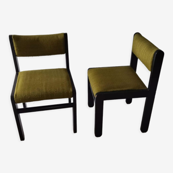 Pair of vintage chairs 60s