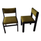 Paire de chaises vintage années 60