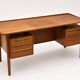 Bureau d'écriture vintage danois en teck par Peter Løvig Nielsen pour Løvig, années 1960