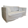 2-seater linen sofa