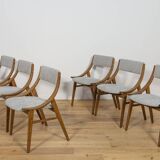 Ski Jumper Chairs from Zamojska, Poland, 1970s, Set of 6
