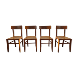 4 vintage bistro chairs