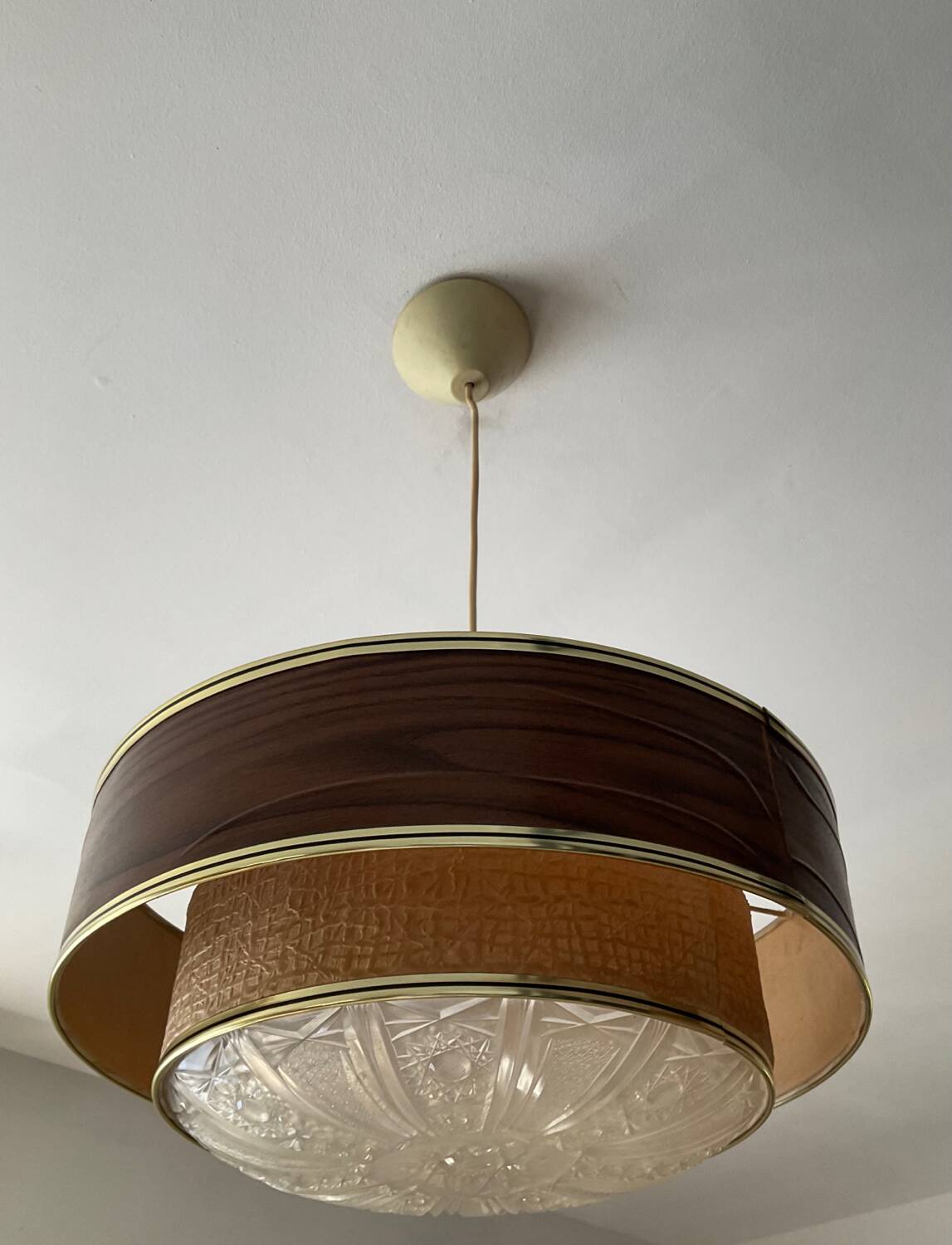 Vintage pendant light from the 60s
