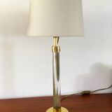 2 70s vintage Plexiglas lamps