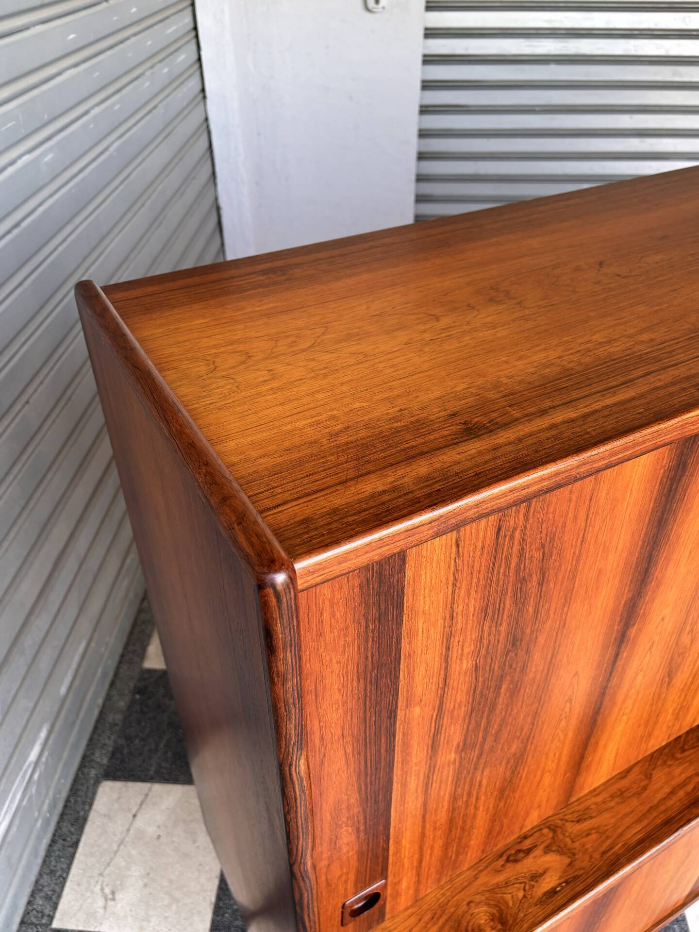 Buffet enfilade haute en palissandre