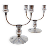 Pair of christofle candlesticks from the 1930s