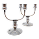 Paire de chandeliers christofle des années 30