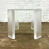 Vintage acrylic coffee table / side table