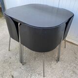 Fusion model table and 4 chairs set by Sandra Kragnert for IKEA