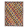 1970s Vintage Turkish Hand-Knotted Wool Cotton Yellow Area Rug 175x234