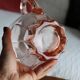 Art Deco pink glass pitcher