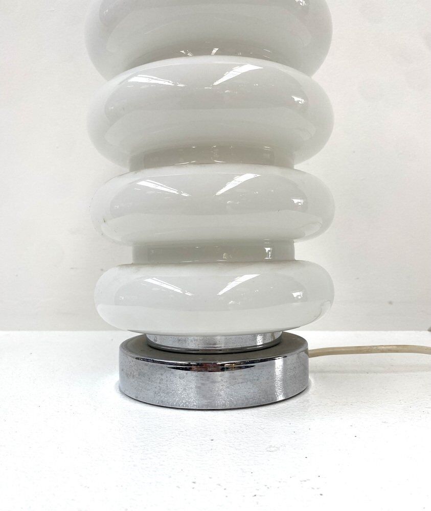Vintage Italian Murano glass table lamp by Carlo Nason for AV Mazegga, 1960s