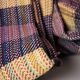 Couverture khadi, tissé main en laine recyclé par Storie
