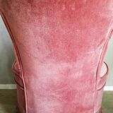 Fauteuil crapaud capitonné