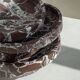 Bowl made of Rosso Levanto marble