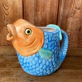 Zoomorphic fish jug.