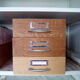 Boîtes de rangement/archivage