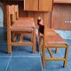 Chairs Maison Regain solid elm structure, leather seat and back