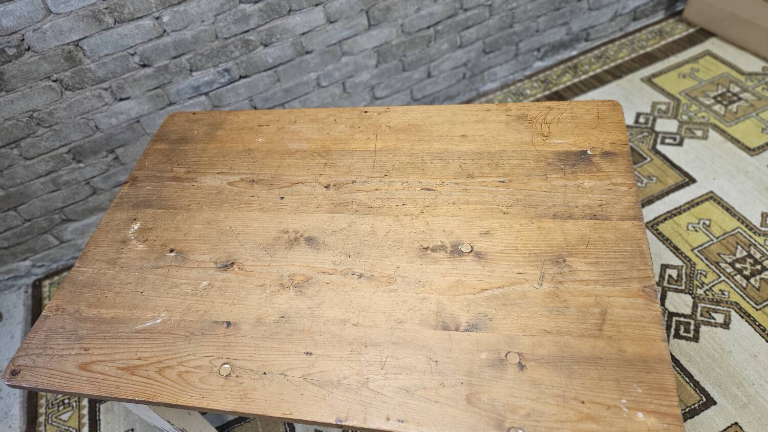 Small vintage farmhouse table