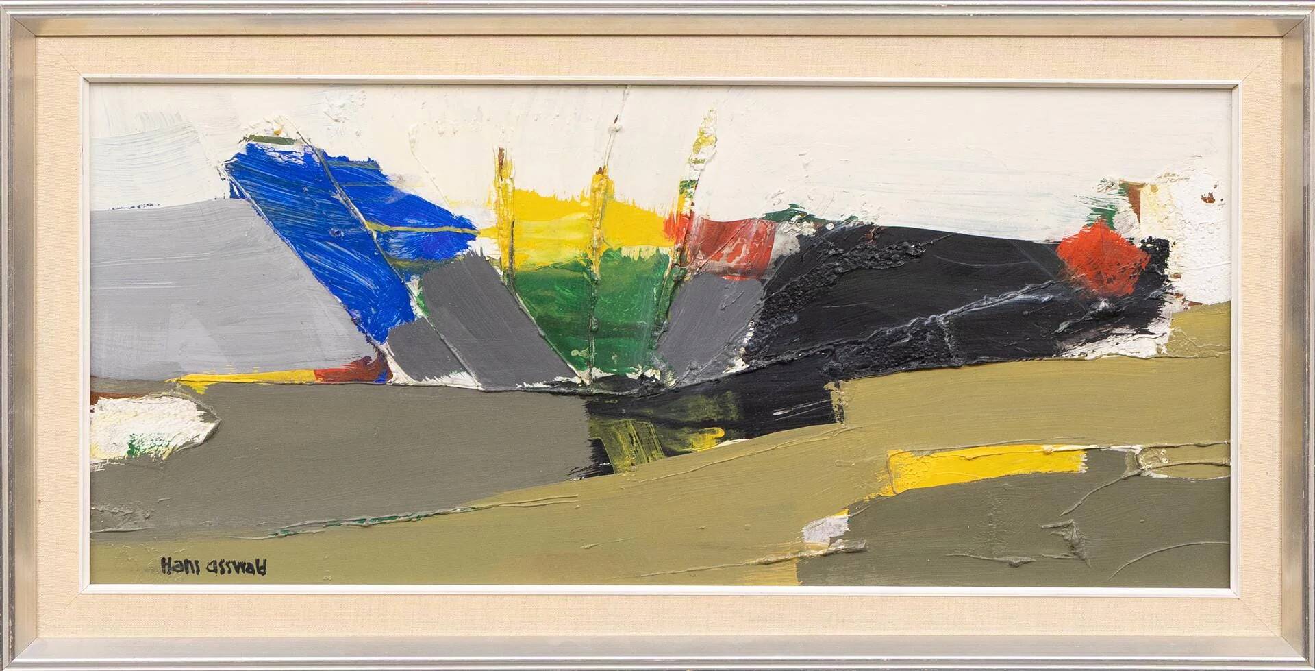 « Formation abstraite ennemie » par Hans Osswald