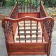 Vintage cherry wood bed