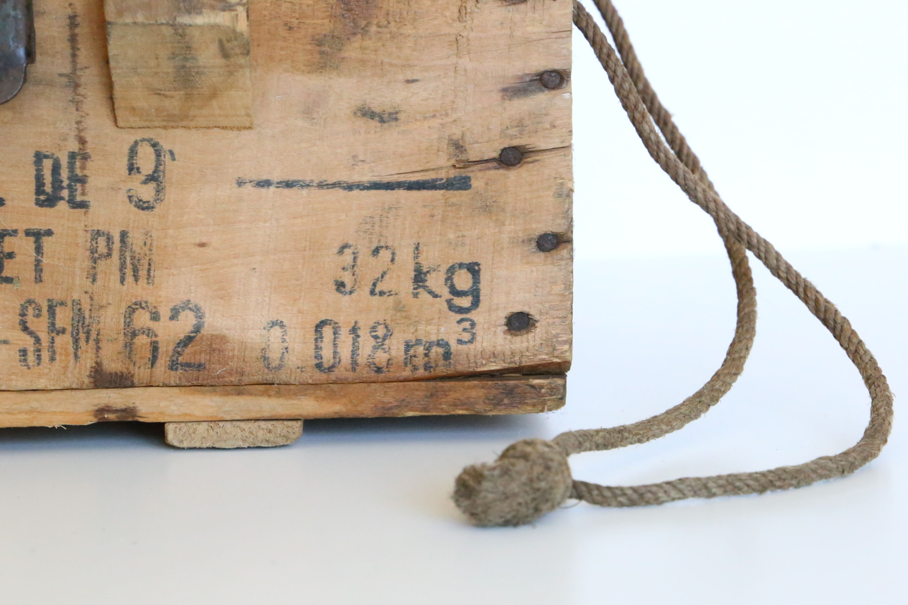 Former ammunition crate