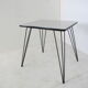 Table d'appoint moderniste en formica de Negema, années 1950