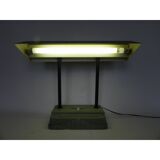 Sevadac Art Deco desk lamp with fluorescent lamp