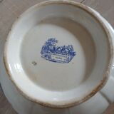 Antique soup tureen Sarreguemines