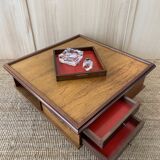 Italian coffee table in rosewood - 1960 - Saporiti